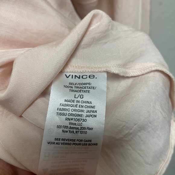 Vince Elegant Cream Wrap Blouse - Picture 11 of 14